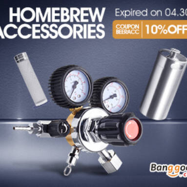 10% OFF Eletronics for Homebrew Accessories from BANGGOOD TECHNOLOGY CO., LIMITED