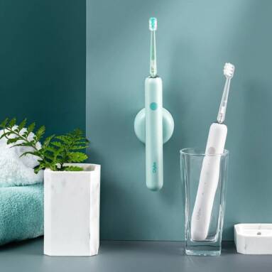 €18 with coupon for Honor Olybo White Smart Sonic Electric Toothbrush IPX7 Waterproof Rechargeable 30 Days Battery Life from BANGGOOD