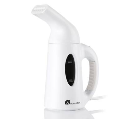 $12 with coupon for Houzetek HDL – 7010 220V Portable Garment Steamer – WHITE EU PLUG from Gearbest