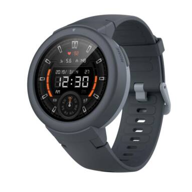 €63 with coupon for Amazfit Verge Lite Bluetooth Sports Smartwatch Global Version( Xiaomi Ecosystem Product ) – Light Slate Gray from GEARBEST