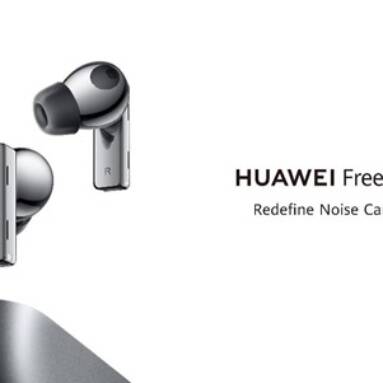 €175 with coupon for Huawei Freebuds Pro TWS bluetooth Earphone Wired Charging Edition ANC Noise Cancelling HiFi Stereo Bass 3 Mic HD Call Smart Touch Headphone from BANGGOOD