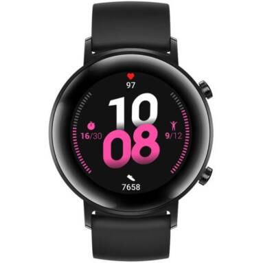 €207 with coupon for [bluetooth 5.1] Huawei WATCH GT 2 Sport Version 42MM Wristband Kirin A1 Chip 15 Sport Modes Music Playback Health Monitor Smart Watch from BANGGOOD