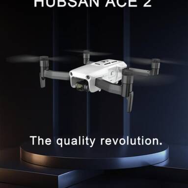 €750 with coupon for Hubsan ACE 2 16KM FPV RC Drone Quadcopter RTF 2 Batteries Combo from BANGGOOD