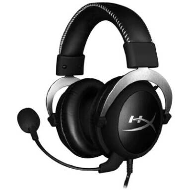 $59 with coupon for HyperX Cloud Silver Game Headset Stereo Headphone from GearBest