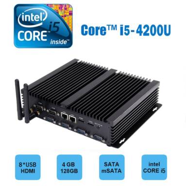 €287 with coupon for Hystou FMP04B Fanless Mini Computer Intel Haswell  Core™ from Geekbuying