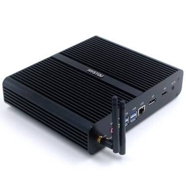 €277 with coupon for Hystou Mini PC P05B-i7-8565u Barebone Intel HD graphics 620 Quad Core 1.8GHz Windows 7/8/10 Linux HDMI WiFi Fanless PC from BANGGOOD
