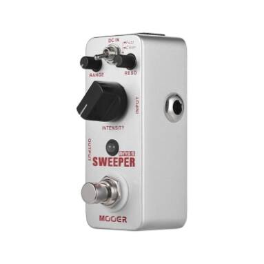 $4 Discount On MOOER SWEEPER Bass Guitar Filter Effect Pedal! from Tomtop INT