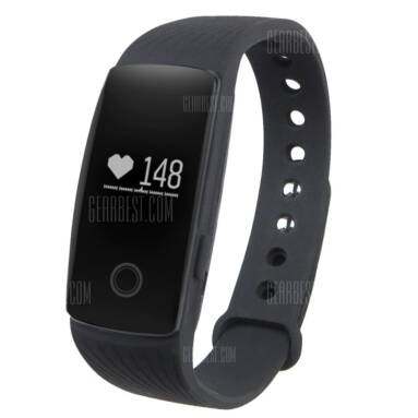 $15 with coupon for ID107 Smart Bluetooth Watch  –  BLACK from GearBest