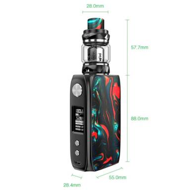 $45 with coupon for IJOY 180W TC Kit With Katana Tank 5.5ml – NATURAL BLACK from GearBest