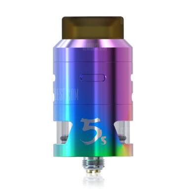 $22 with coupon for IJOY RDTA 5S Atomizer  –  RAINBOW TF2316/T2104/TF2605/T2512B/TF2403A# from GearBest