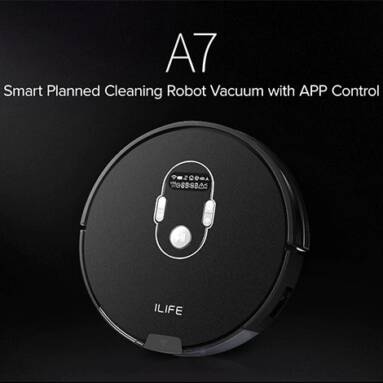 $255 with coupon for ILIFE A7 WiFi APP Control Robot Vacuum Cleaner from GearBest