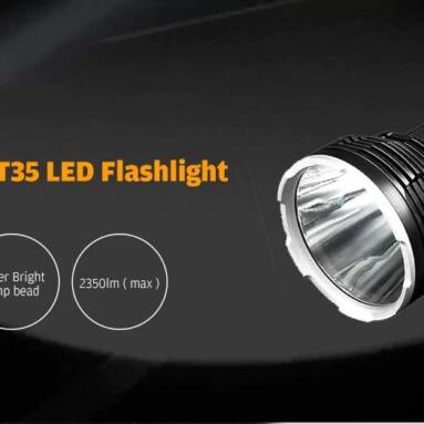 $96 with coupon for IMALENT RT35 2350lm Super Bright USB Magnetic Charging LED Flashlight from GearBest