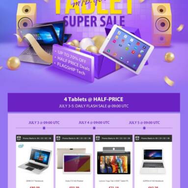 The 2017 Best Tablet PC Flash Sale from $59.99 – GearBest.com