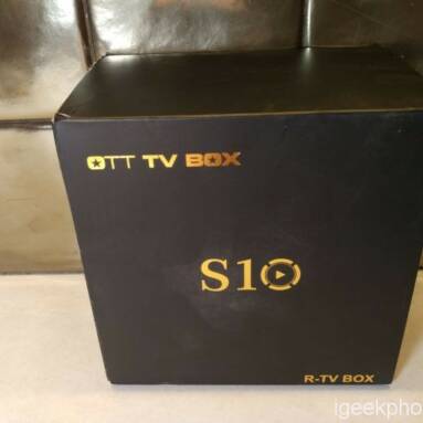 Detailed review of the R-TV Box S10 with real images and video found at @Geekbuying