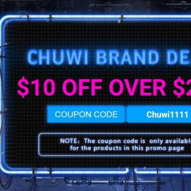 GearBest 11.11 Sale Storm for CHUWI PCs and TABLETS products $10 off over $200