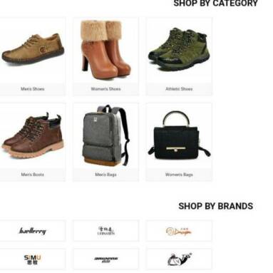 35% off Bags & Shoes Category at GearBest.com