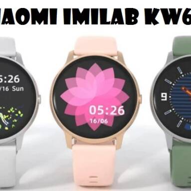 €21 with coupon for [Global Version] IMILAB KW66 3D HD Curved Screen Heart Rate Monitor 30 Days Standby Customized Watch Face IP68 Waterproof bluetooth 5.0 Smart Watch from Xiaomi Eco-system from BANGGOOD