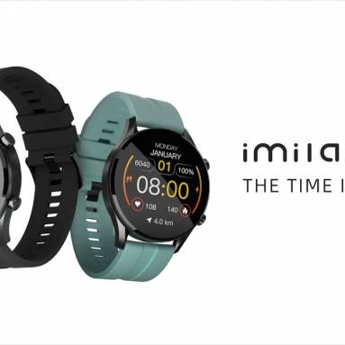 €45 with coupon for IMILAB W12 Smart Watch Man Woman Smartwatch Fitness Tracker Sleep Heart Rate Monitor IP68 Sport Watches Band For Iphone Xiaomi from EU warehouse GSHOPPER