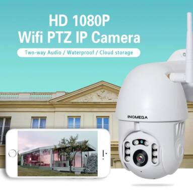 €27 with coupon for INQMEGA PTZ381 HD 1080P PTZ 360 ° Panoranic Waterproof IP Camera IR Night Version Two-way Audio from EU ES warehouse BANGGOOD