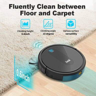 €113 with coupon for INSE E6 Robot Vacuum Cleaner 2200Pa Suction 4 Cleaning Modes Automatic Charging 600 ml Dust Box for Carpet, Hardwood, Ceramic tile, Linoleum from EU warehouse GEEKBUYING
