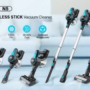 €91 with coupon for INSE N5 6 in 1 Cordless Vacuum Cleaner from EU warehouse GEEKBUYING
