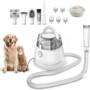 INSE P20 Dog Clipper with Pet Hair Vacuum Cleaner
