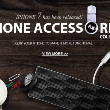 iPhone 7 Accessories Collection from $2.86 from DealExtreme