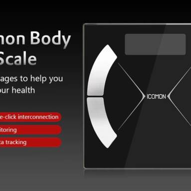 $24 with coupon for Icomon i31 Bluetooth 4.0 Body Fat Scale EU warehouse from GearBest