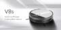 Ilife V8S Robotic Vacuum Cleaner with LCD Display - PLATINUM