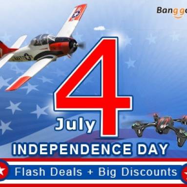 Up to 61% OFF RC Quadcopters & Parts in US Independence Day from HongKong BangGood network Ltd.