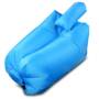 Ultralight Inflatable Lazy Sofa with Pillow Beach Chair for Leisure Activities  -  BLUE 