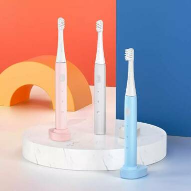 €21 with coupon for Inncap PT01 3Pcs Electric Sonic Toothbrush High Frequency Vibration Smart Memory Function 2 Brushing Mode Options 30s Zone Reminder Travel Mode Locking with Wireless Charge Base from Xiaomi Youpin – 3pcs from BANGGOOD