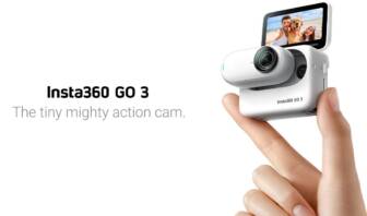 €309 with coupon for Insta360 GO 3 Tiny Mighty Action Cam – Standalone Version 64GB from BANGGOOD