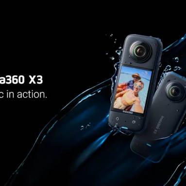 €431 with coupon for Insta360 X3 Panoramic Action Camera from TOMTOP