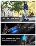 €422 with coupon for Iscooter M5 Pro 36V 7.5Ah 350W 8.5in Folding Moped Electric Scooter 25-31km/h Top Speed 25KM Mileage Electric Scooter Max Load 120Kg from EU CZ warehouse BANGGOOD