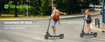 €324 with coupon for Isinwheel S9 Max Electric Scooter from EU warehouse BANGGOOD