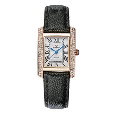 $3 discount for WWOOR Luxury Women Watch, free shipping $14.99(Code:1775OFF3) from TOMTOP Technology Co., Ltd