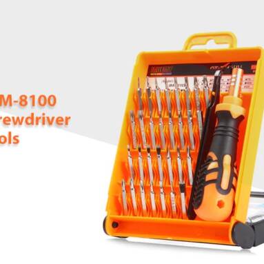 $6 with coupon for JAKEMY JM-8100 32 in 1 Screwdriver Repair Tools Set from GearBest