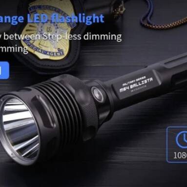 €143 with coupon for JETBeam M64 SBT-90 6800LM Powerful LED Flashlight from BANGGOOD