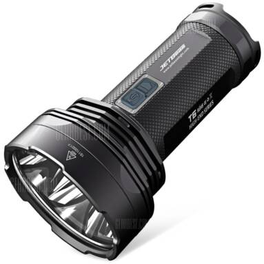 $99 with coupon for JETBeam T6 4 x CREE XP – L 4350Lm LED Police Flashlight  –  BLACK frm GearBest