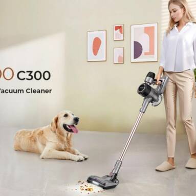 €89 with coupon for JIGOO C300 Cordless Vacuum Cleaner from EU warehouse GEEKBUYING