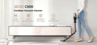 €129 with coupon for JIGOO C500 Cordless Vacuum Cleaner from EU warehouse GEEKBUYING