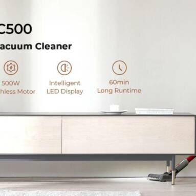 €129 with coupon for JIGOO C500 Cordless Vacuum Cleaner from EU warehouse GEEKMAXI