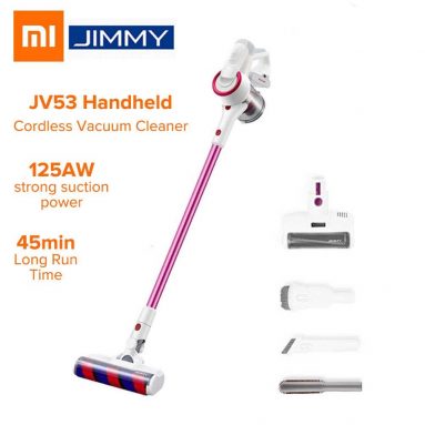 EU CZ WAREHOUSE BANGGOODのJIMMY JV134 53Wハンドヘルドコードレス掃除機のクーポン付き€425