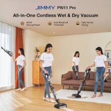 269 € avec coupon pour aspirateur et laveuse sans fil 11-en-4 JIMMY PW1 Pro de l'entrepôt européen GEEKBUYING