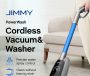 JIMMY PowerWash HW8 Cordless Dry Wet Smart Vacuum Washer Cleaner