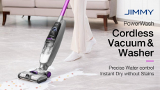 €152 with coupon for JIMMY HW8 Pro Cordless Wet Dry Smart Vacuum Cleaner Washer Instantly Dry One-Touch Self-Cleaning 15000Pa Brushless Digital Motor 3000mAh Replaceable Battery 35Mins Run Time Detachable Water Tank LED Display from EU CZ / CN warehouse BANGGOOD