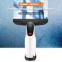 JIMMY VW302 - 1 Cordless Window Glass Vacuum Cleaner with Squeegee / Spray Bottle - WHITE 