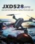 JINXINGDA JXD528 100m Control Distance FPV RC Drone - BLACK