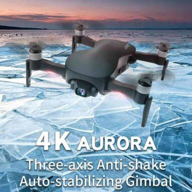 €143 with coupon for JJRC X12 AURORA 4K 5G WIFI 3KM FPV GPS Foldable RC Drone White One Battery with Bag from GEEKBUYING